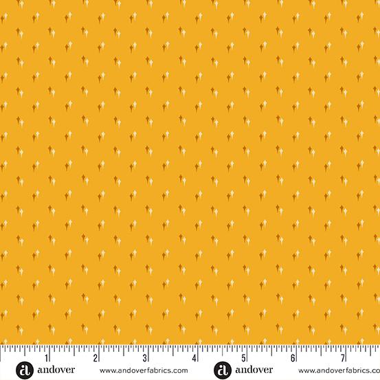 Andover Fabrics Indigo Cheddar 2, A-1144-O, Cheddar,