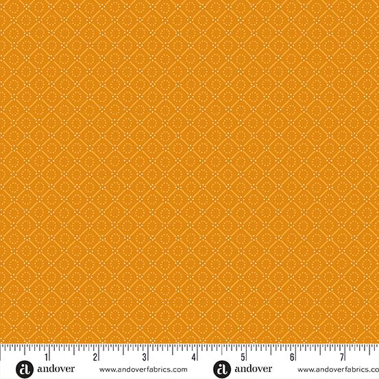 Andover Fabrics Indigo Cheddar 2, A-1145-O, Cheddar,