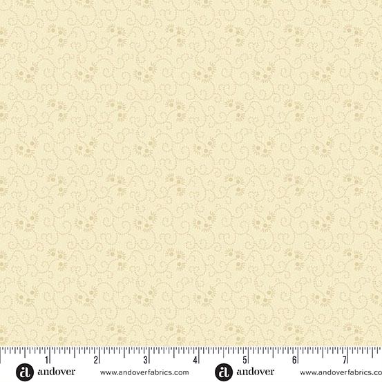 Andover Fabrics Latte, A-1272-L, Cream, Lqb