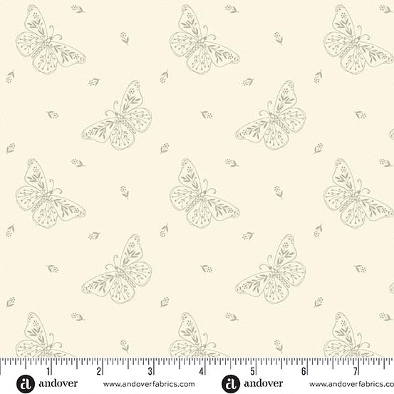 Andover Fabrics Pebbles, A-1293-LC, Black Sand, Lqb