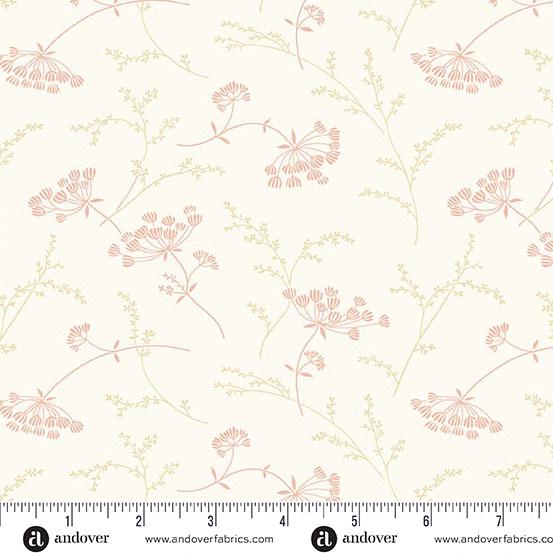 Andover Fabrics Pebbles, A-1297-LE, Water Lily, Lqb