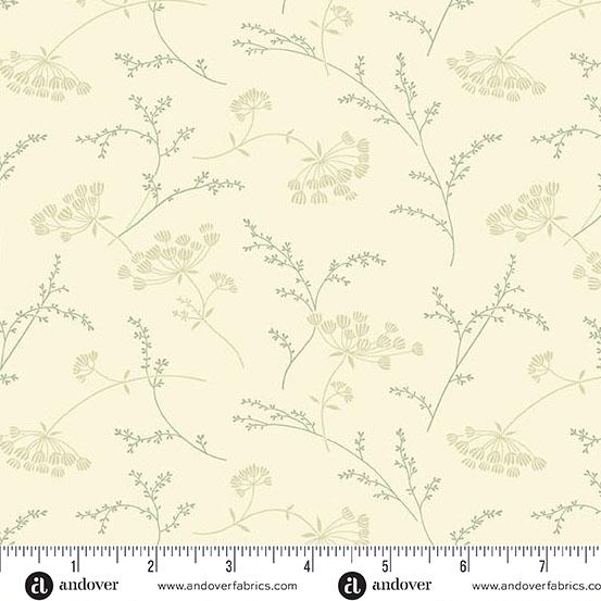 Andover Fabrics Pebbles, A-1297-LG, Spearmint, Lqb