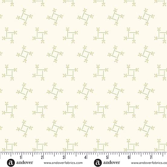 Andover Fabrics Pebbles, A-1301-LG, Clovers, Lqb