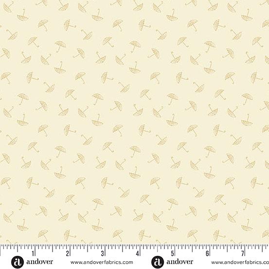 Andover Fabrics Pebbles, A-1303-L, Buttercream, Lqb