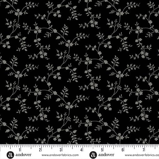 Andover Fabrics Pumpkin Licorice, A-1100-K, Licorice,