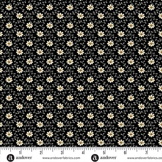 Andover Fabrics Pumpkin Licorice, A-1101-K, Licorice,