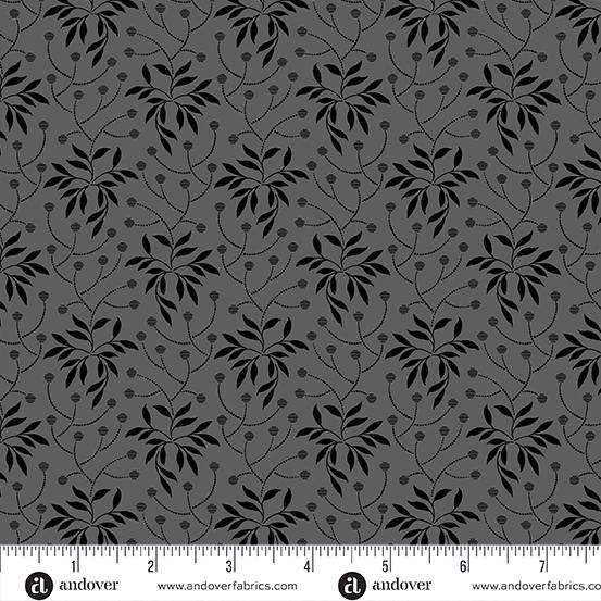 Andover Fabrics Pumpkin Licorice, A-1103-C, Ash,