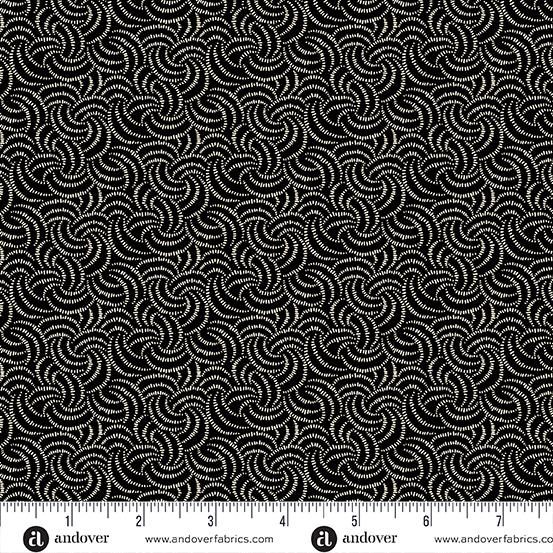 Andover Fabrics Pumpkin Licorice, A-1104-K, Licorice,