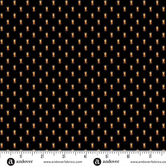Andover Fabrics Pumpkin Licorice, A-1106-K, Licorice,