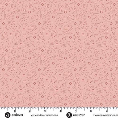 Andover Fabrics Sewing Basket, A-956-E, Rose Quartz, Laundry Basket Quilts