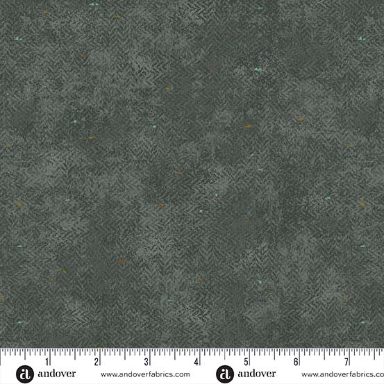 Andover Fabrics Tea Dye, A-1285-C, Charcoal, Lqb