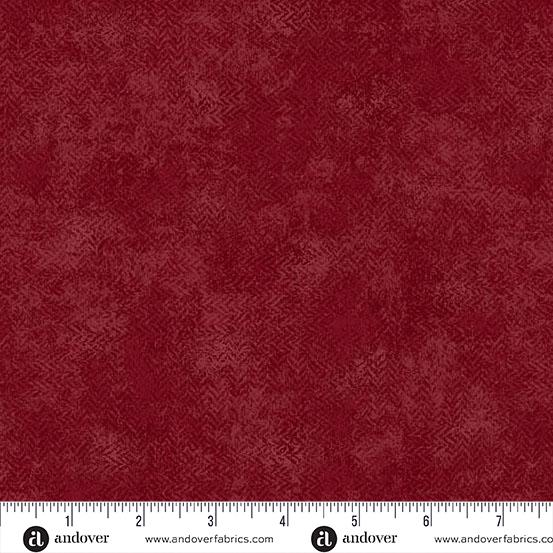 Andover Fabrics Tea Dye, A-1285-R, Black Cherry, Lqb