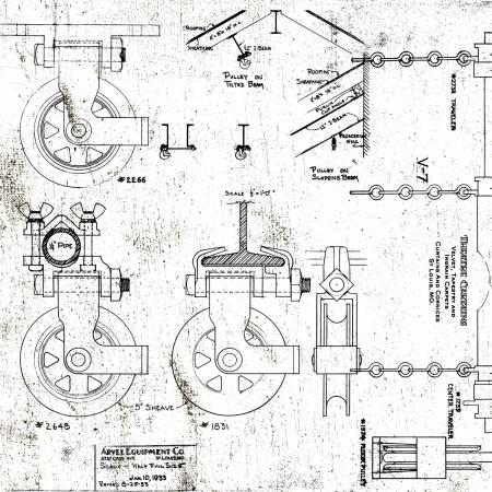 Art Journal, C13044-WHITE, White, Riley Blake