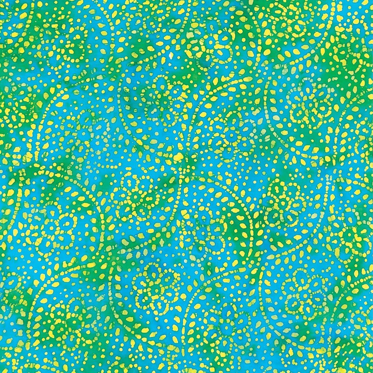 Batik Bandanna, B22BAT-100090, Batik Green