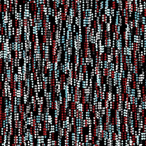 Benartex, All You Knit is Love, 9925-12, Black