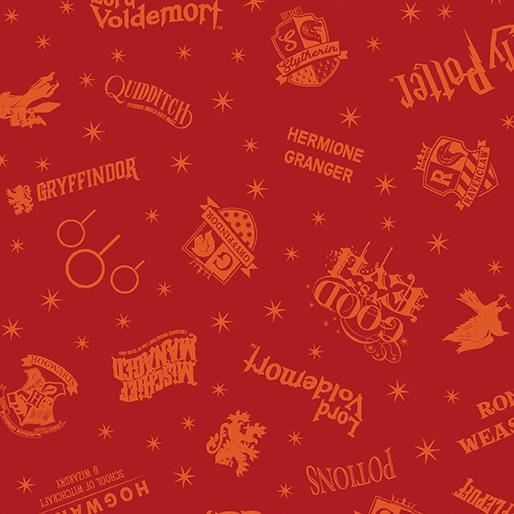 Benartex, Harry Potter 2Nd E, 15224-10, Red,