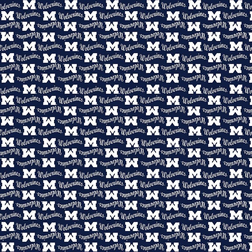 Benartex Michigan, MCHG1390, Blue,