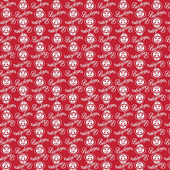 Benartex Ohio State, OHS1390, Green,