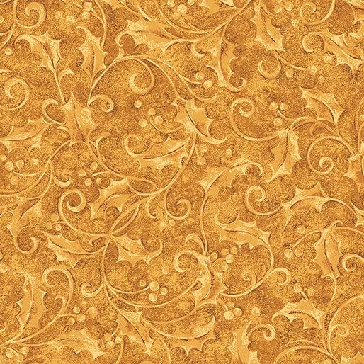 Benartex Star Of Wonder, 17062-30, Gold, Nancy Halvorsen