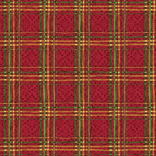 Benartex Star Of Wonder, 17065-10, Red, Nancy Halvorsen