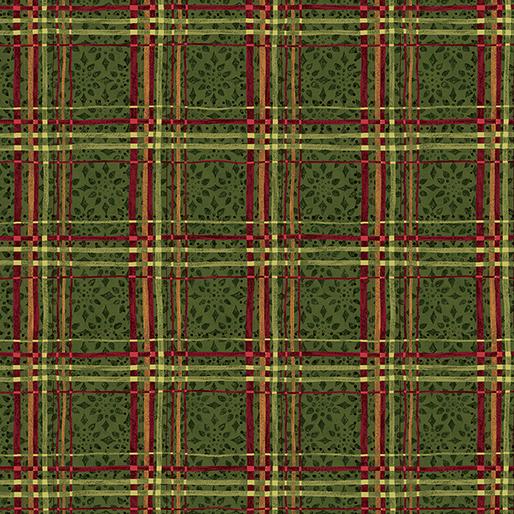 Benartex Star Of Wonder, 17065-44, Green, Nancy Halvorsen