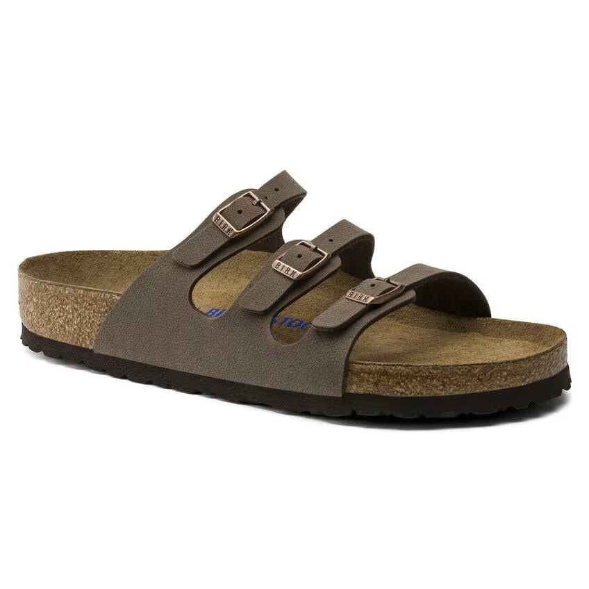 Birkenstock, Florida Soft Footbed, 53881, Mocha Birkibuc