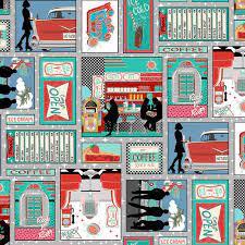 Blank Diners & Drive-Ins, DINERSDRIVEN-B-2425-70, Light Blue