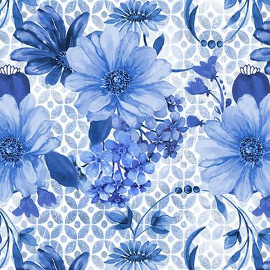 Blank Quilting Corp, Blue Jubilee, 1719 75