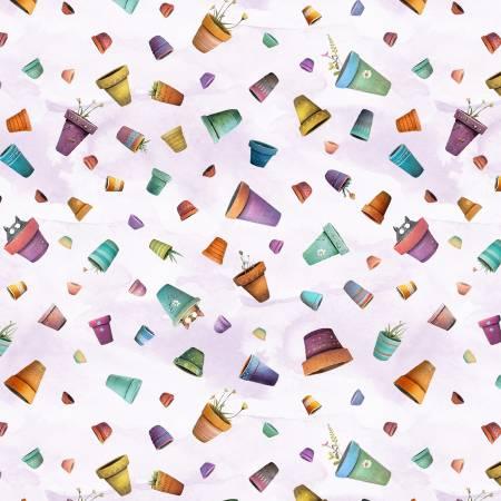 Blank Quilting, Herding Cats Landscaping, BQ5220-15, Orchid,