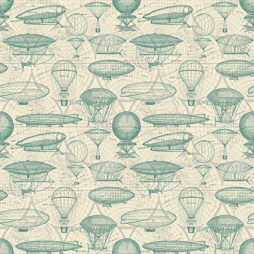 Blank Quilting Time Travel, 3010-41, Ivory, Urban Essence