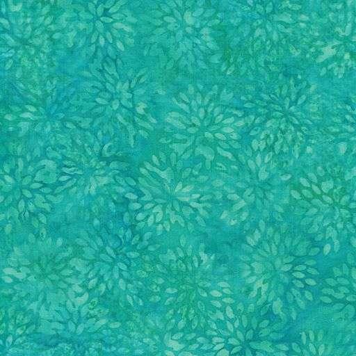 Blenders - Small Pointed Floral, BE36-D1, Turquoise