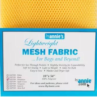 By Annie, Mesh Lite Weight 18in x 54in, SUP209-DND, Dandelion
