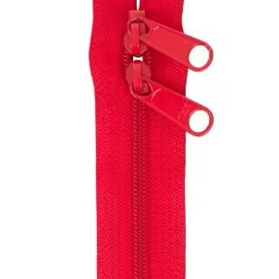 By Annie's Handbag Zipper 30 in, Hot Red, ZIP30-265