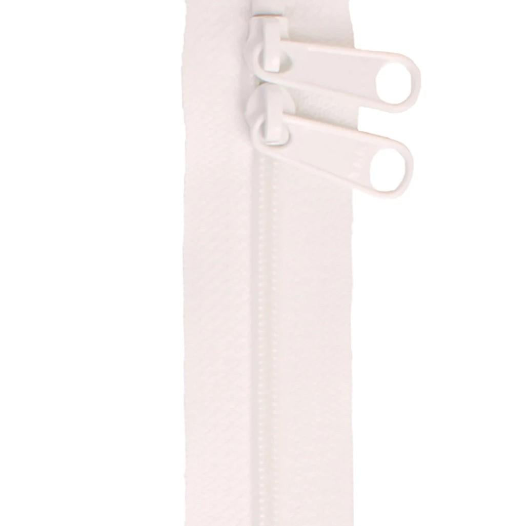 By Annie's Handbag Zipper 30 in, White, ZIP30-100