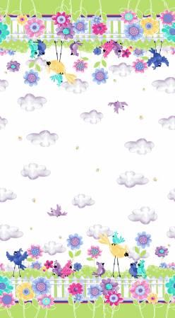 Clothwork, Birds & Buddies, SB20381-100, White