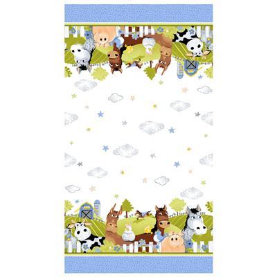 Clothworks Barnyard Blues, SB20416 760, Denim,