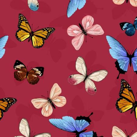 Clothworks, Canto, Y3230-4, Light Red