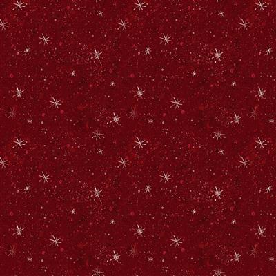 Clothworks Gingerbread Christ, Y4125-83, Dark Red, Dan Dipaolo