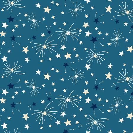 Clothworks, Gnome Parade, Y3501-88, Denim
