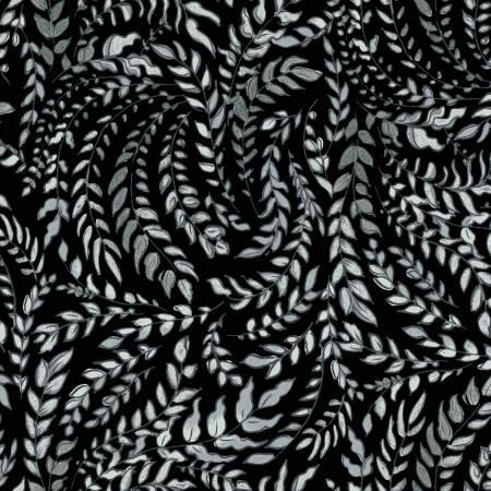 Clothworks, IRON ORCHARD DESIGNE, ODE TO JUNE, Y3507-119, Pewter