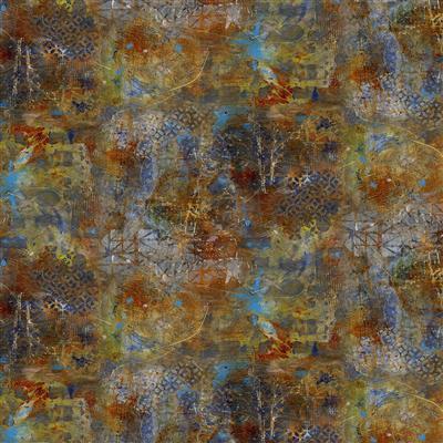 Clothworks Jammin', Y5026-15, Brown,