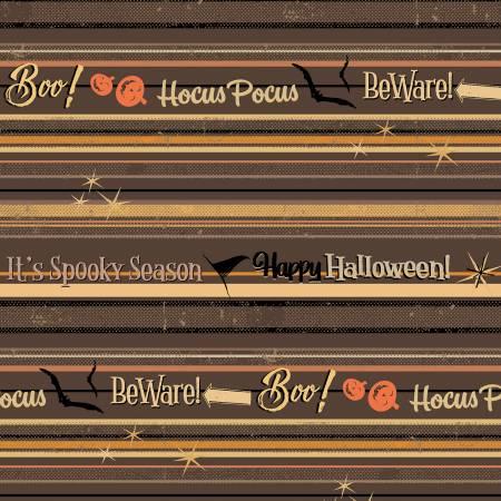 Clothworks, Retro Halloween, Y3247-63, Toupe