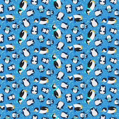 Clothworks Textiles Snow Drift, Y4202-125, Dk Pool,