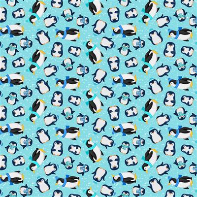 Clothworks Textiles Snow Drift, Y4202-98, Sky,