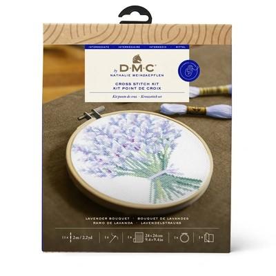 DMC, Lavender Bouquet, Cross-Stitch Kit, BK1979