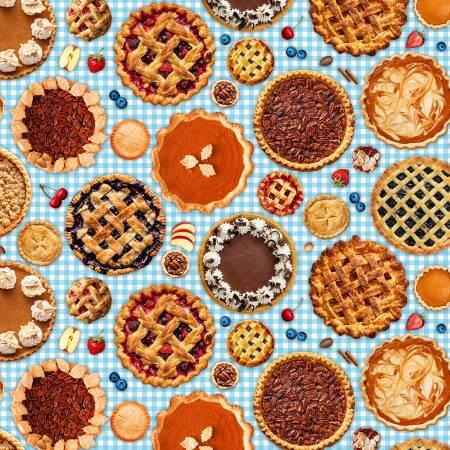 Elizabeths Studio, Favorite Foods, 718E-BLUE, Blue,