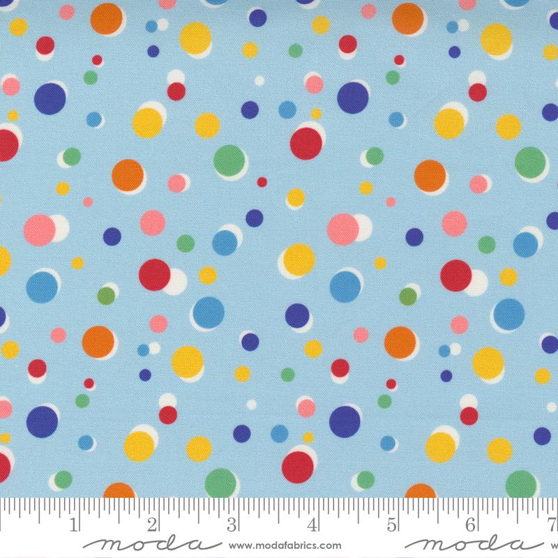 Story Time Happy Dots Light Bl