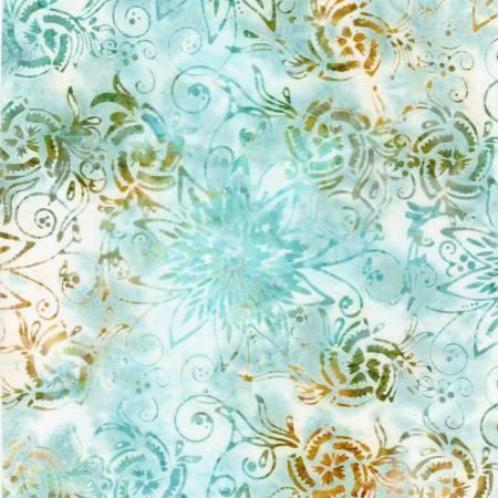 Ice Midnight Florals Batik