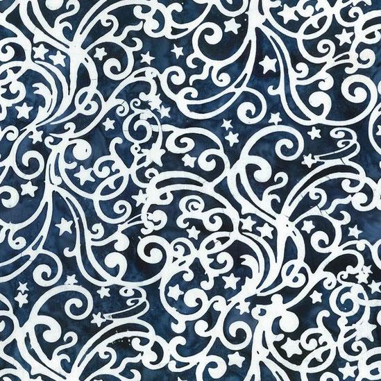 Bandana Scroll Star Batik