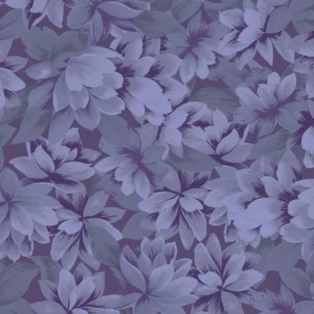 FLORAL FANTASY, JB902-PE2, Periwinkle, Jinny Beyer